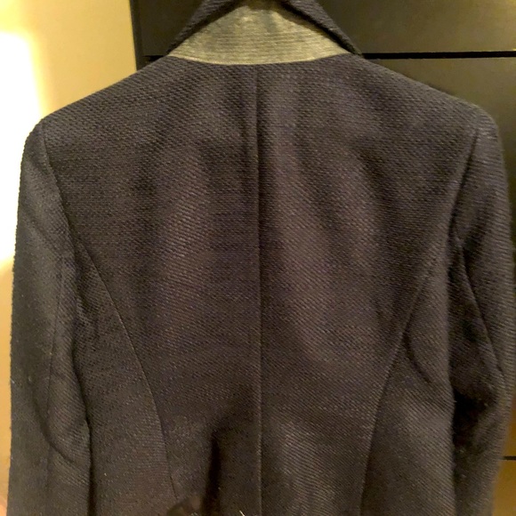 NWT Ann Taylor blazer. Midnight navy with gold buttons! - Picture 4 of 6